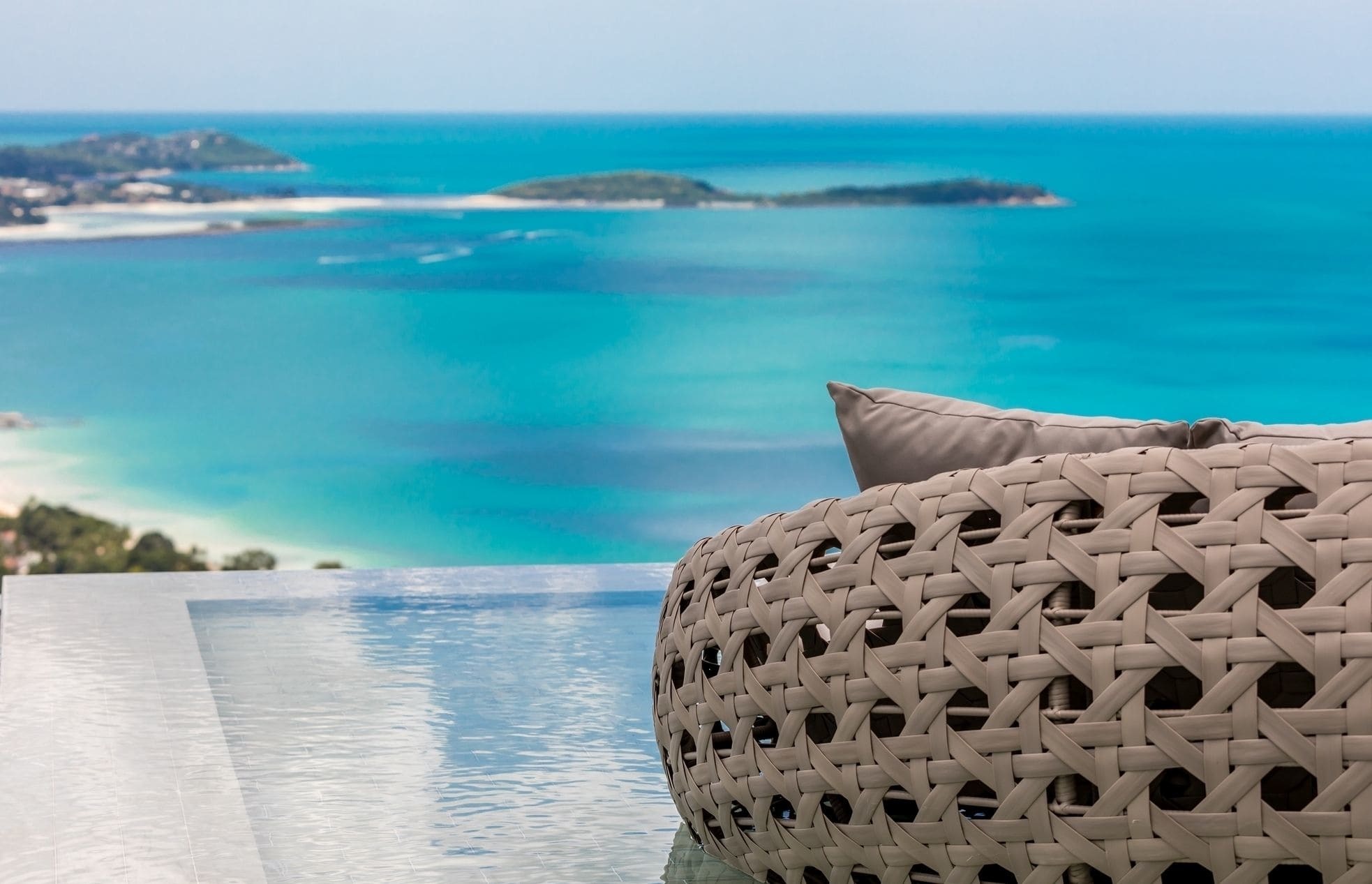 Villa One - New Luxury Sea View Villa Chaweng Beach Exteriör bild